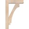 Ekena Millwork Imperial Block Smooth Bracket w/ Offset Brace, Douglas Fir, 5 1/2"W x 20"D x 32"H BKT0604X20X32IMP05SDF - alternate 4